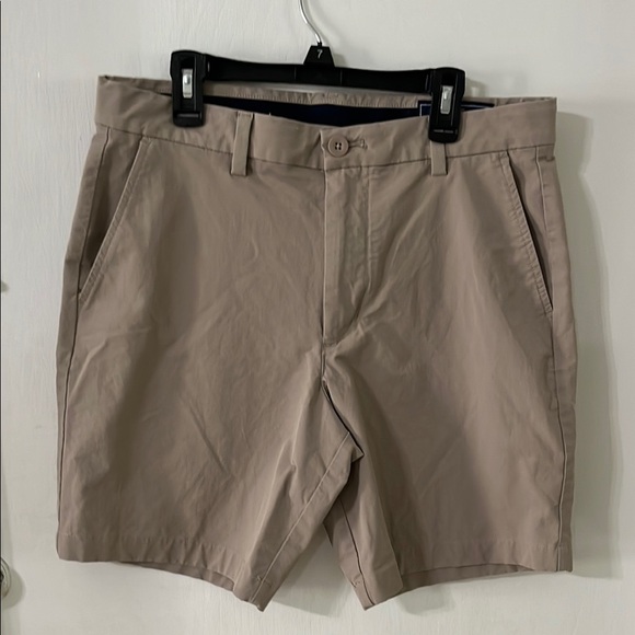 Vineyard Vines Tan Flat Front Shorts - Picture 3 of 10